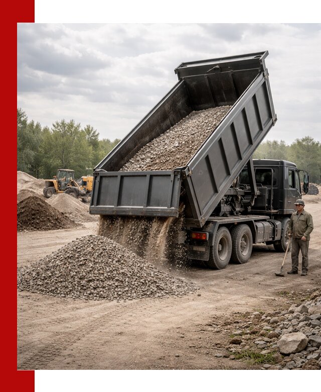 Доставка самосвалом 30 м3 по выгодным ценам в Вологде