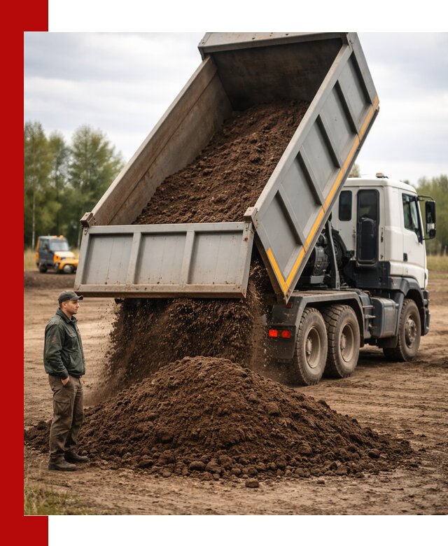 Аренда самосвала с водителем в Вологде для сыпучих грузов и навоза