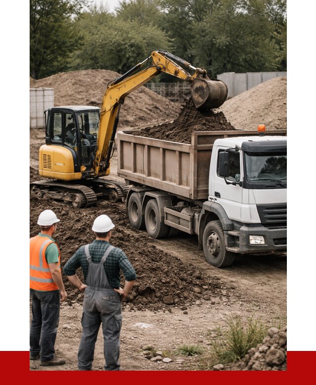 Вывоз грунта в Вологде от 4622 р. самосвалом | ПРОНЕРУДВгд