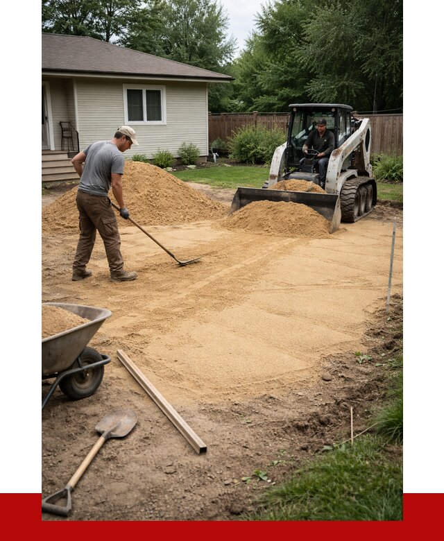 Отсыпка участка песком в Вологде, от 2568 р., ПРОНЕРУДВгд