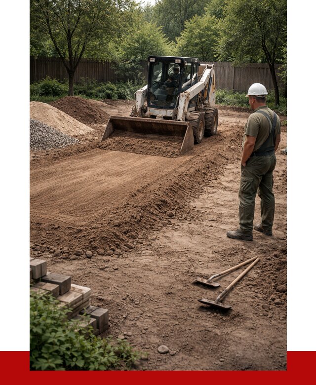 Выравнивание участка под ключ в Вологде от 3595 р. | ПРОНЕРУДВгд